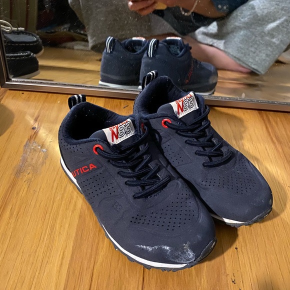 Blue nautica tiny shoes - Picture 3 of 3